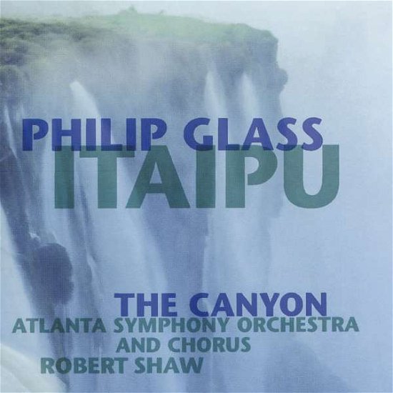 Cover for Philip Glass and Robert Shaw · The Canyon (CD) (2021)