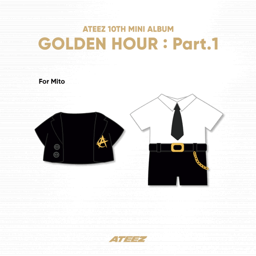 Golden Hour pt. 1 - MITO Suit - ATEEZ - Produtos - KQ Ent. - 8800240228873 - 20 de julho de 2024