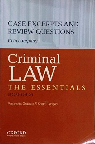 Cover for Sue Titus Reid · Criminal Law (Book) (2013)