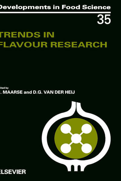 Cover for D G Van Der Heij · Trends in Flavour Research - Developments in Food Science (Hardcover Book) (1994)