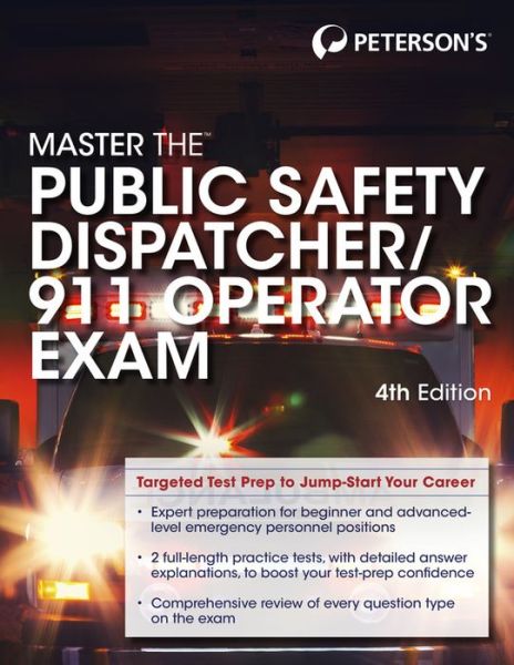 Cover for Peterson's · Master the Public Safety Dispatcher/911 Operator Exam (Paperback Book) (2015)