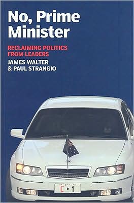 Cover for Paul Strangio · No, Prime Minister: Reclaiming Politics From Leaders - Briefings (Paperback Book) (2007)