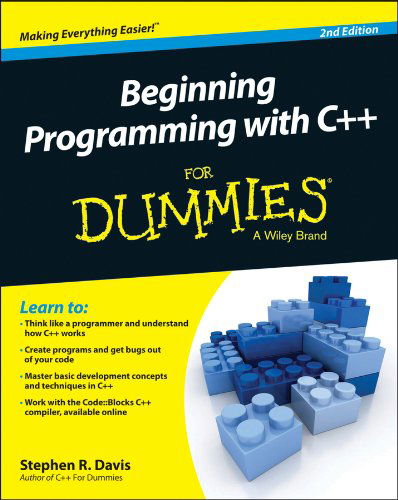 Cover for Davis, Stephen R. (Valtach Technology, Inc.) · Beginning Programming with C++ For Dummies (Paperback Book) (2014)