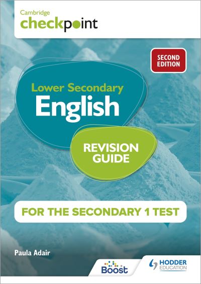 Cover for Paula Adair · Cambridge Checkpoint Lower Secondary English Revision Guide for the Secondary 1 Test 2nd edition (Paperback Bog) (2023)