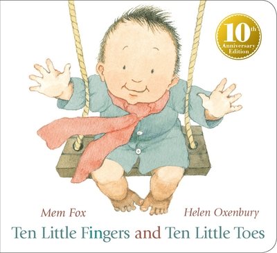 Cover for Mem Fox · Ten Little Fingers and Ten Little Toes (Tavlebog) (2018)