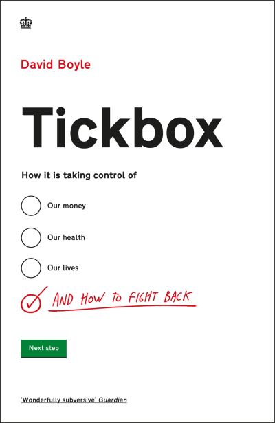 Tickbox - David Boyle - Books - Little, Brown Book Group - 9781408711873 - January 16, 2020