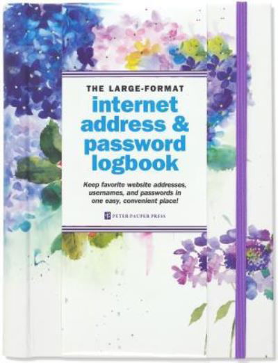 Cover for Inc Peter Pauper Press · Internet Log Bk Large Hydrangeas (Book) (2017)