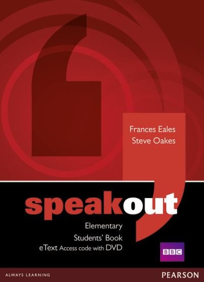 Cover for Frances Eales · Speakout Elementary Students' Book eText Access Card with DVD - speakout (Buch) [Student edition] (2013)