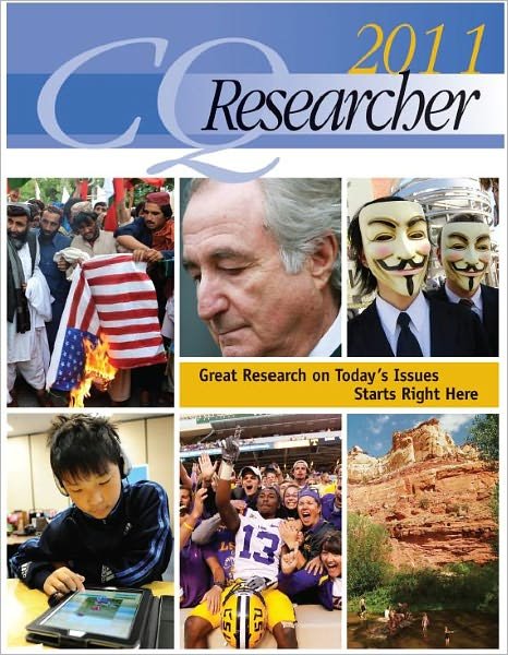 Cover for CQ Press · CQ Researcher Bound Volume 2011 (Gebundenes Buch) [Revised Ed. edition] (2012)