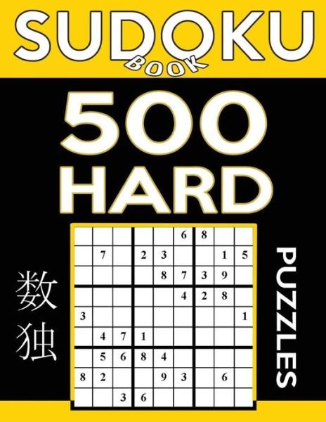 Cover for Sudoku Book · Sudoku Book 500 Hard Puzzles (Paperback Book) (2017)