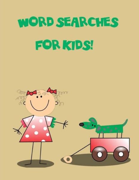 Cover for Catman Notebooks · Word Searches for Kids (Paperback Book) (2017)