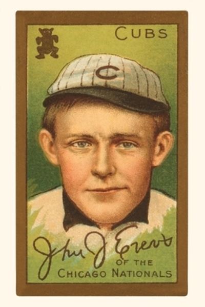 Cover for Found Image Press · Vintage Journal Early Baseball Card, Johnny Evers (Book) (2022)