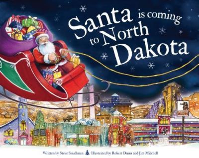 Cover for Steve Smallman · Santa is Coming to North Dakota (Hardcover Book) (2019)