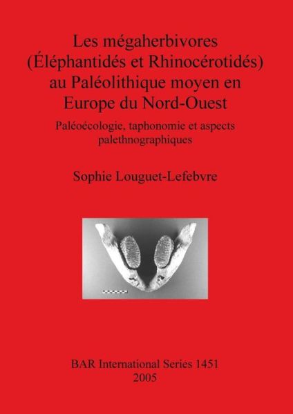 Cover for Sophie Louguet-Lefebvre · Les mégaherbivores (éléphantidés et rhinocérotidés) au Paléolithique moyen en Europe du nord-oeust (Book) (2005)