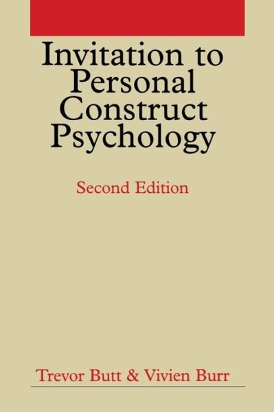Cover for Trevor Butt · Invitation to Personal Construct Psychology (Paperback Bog) (2004)