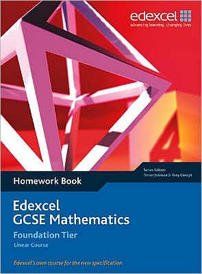 Cover for Tony Clough · Edexcel GCSE Maths: Linear Foundation Homework book - EDEXCEL GCSE MATHS (Paperback Book) (2007)