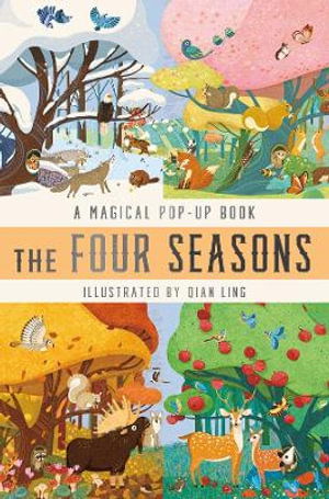 Cover for The Four Seasons: A Magical Pop-Up Carousel - Magical Carousel (Book) (2024)