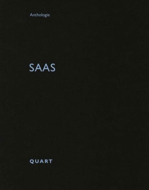 Cover for SAAS - Anthologie (Paperback Book) (2023)