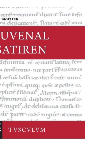 Cover for Juvenal · Satiren / Saturae (Book) (2017)