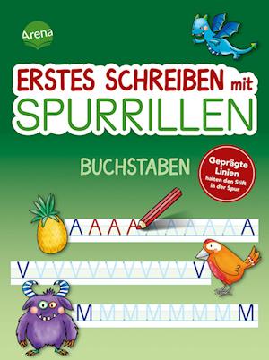 Cover for Silke Reimers · Erstes Schreiben mit Spurrillen. Buchstaben (Book) (2025)