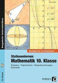 Cover for Röser · Stationenlernen Mathematik 10. Kl (Bok)