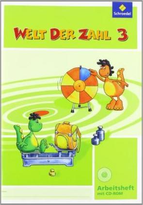 Cover for Hans-Dieter Rinkens · Welt der Zahl 3. Arbeitsheft mit CD-ROM. Ausgabe Nord (Pamphlet) (2012)