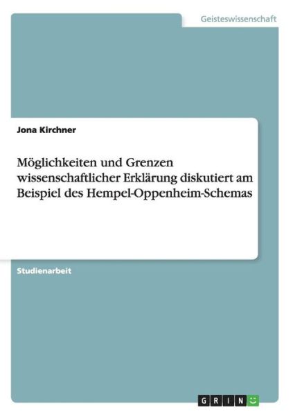 Cover for Kirchner · Möglichkeiten und Grenzen wiss (Book) (2014)