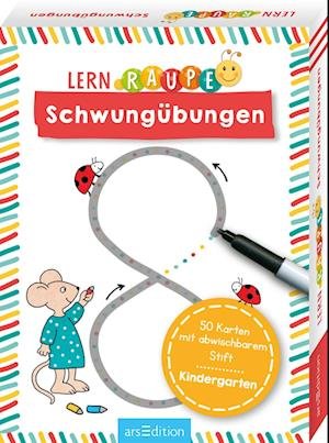 Cover for Corina Beurenmeister · Lernraupe - Schwungübungen (Paperback Book) (2022)
