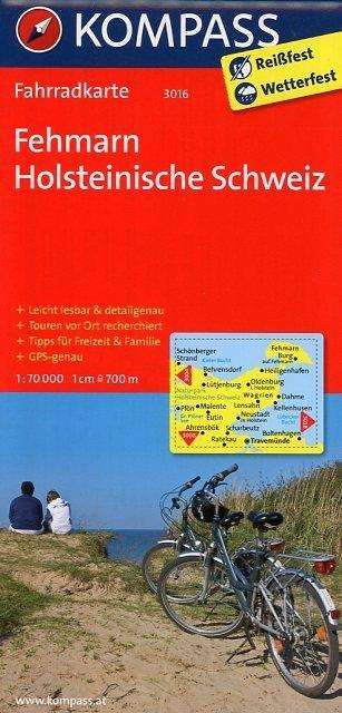 Cover for Mair-Dumont / Kompass · Kompass Fahrradkarte: Fehmarn, Holsteinische Schweiz (Book) (2011)