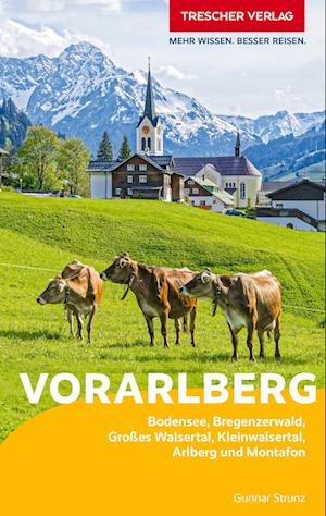 Cover for Gunnar Strunz · TRESCHER Reiseführer Vorarlberg (Bok) (2024)