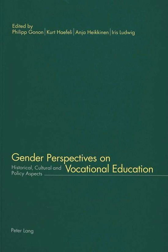 Cover for Gender Perspectives on Vocational Education: Historical, Cultural and Policy Aspects (Paperback Book) (2001)