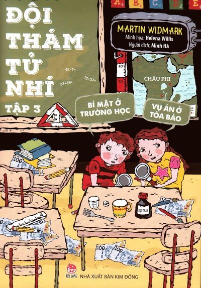 Cover for Martin Widmark · LasseMajas Detektivbyrå: Skolmysteriet &amp; Tidningsmysteriet (Vietnamesiska) (Book) (2017)
