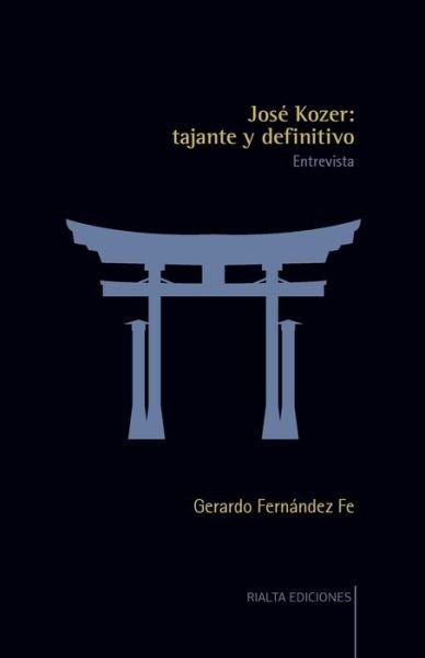 Cover for Gerardo Fernández Fe · Jose Kozer (Paperback Book) (2020)