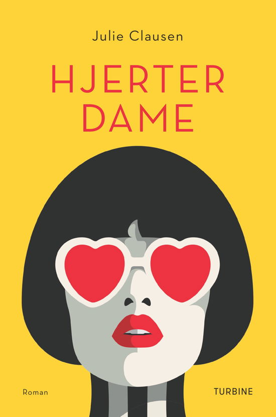 Cover for Julie Clausen · Hjerterdame (Sewn Spine Book) [1. Painos] (2020)
