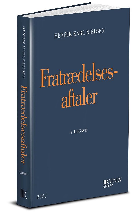 Cover for Henrik Karl Nielsen · Fratrædelsesaftaler (Heftet bok) [2. utgave] (2022)