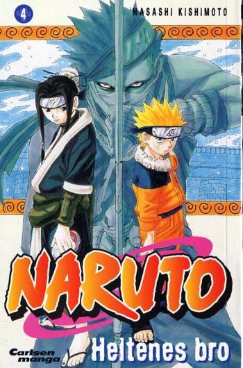 Cover for Masashi Kishimoto · Naruto. Carlsen manga., 4: Naruto 4: Heltenes bro (Paperback Bog) [1. udgave] (2006)