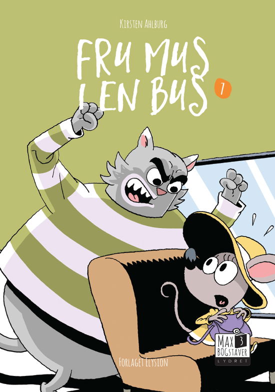 Cover for Kirsten Ahlburg · Max 3: Fru Mus i en bus (Hardcover Book) [1.º edición] (2019)