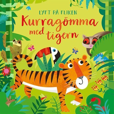 Cover for Sam Taplin · Lyft på fliken: Kurragömma med tigern (Board book) (2020)