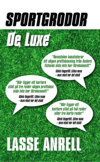 Cover for Lasse Anrell · Sportgrodor DeLuxe (Bound Book) (2011)