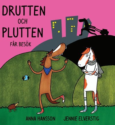 Cover for Jennie Elverstig Anna Hansson · Drutten och Plutten får besök (Hardcover Book) [Ned edition] (2014)