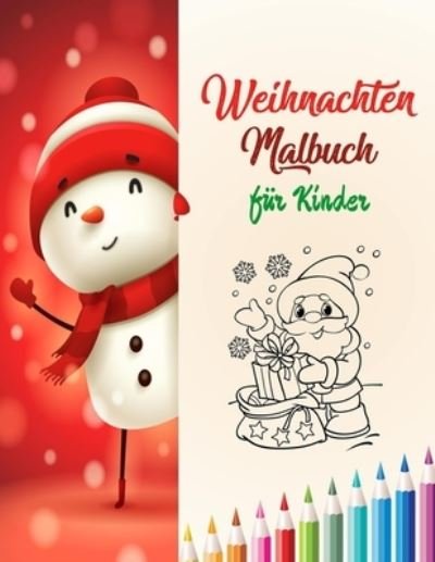 Cover for Karl Smith · Weihnachten Malbuch fur Kinder (Paperback Bog) (2020)