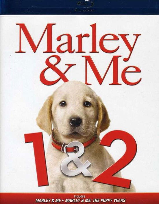 Cover for Marley &amp; Me 1 &amp; 2 (Blu-ray) (2013)