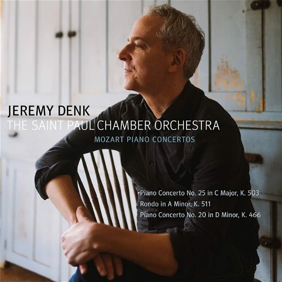 Mozart Piano Concertos - Jeremy Denk & the Saint Paul Chamber Orchestra - Musikk - NONESUCH - 0075597916874 - 17. september 2021