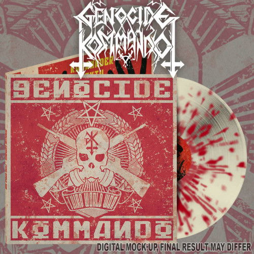 Cover for Genocide Kommando · Third World War (Splatter Vinyl LP) (LP) (2024)