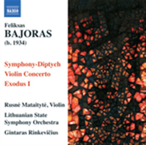 Symphony-diptych / Violin Cto / Exodus 1 - Bajoras / Mataityte / Lithuanian Sso / Rinkevicius - Musiikki - NAXOS - 0747313075874 - tiistai 31. maaliskuuta 2009