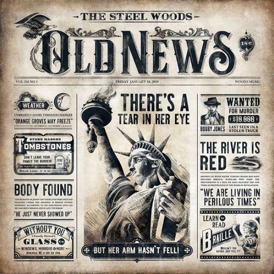 Cover for Steel Woods · Old News (LP) (2019)