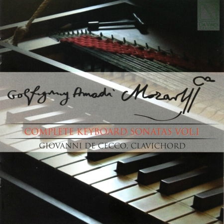 Cover for Wolfgang Amadeus Mozart · Complete Keyboard Sonatas Vol.1 (CD) (2017)