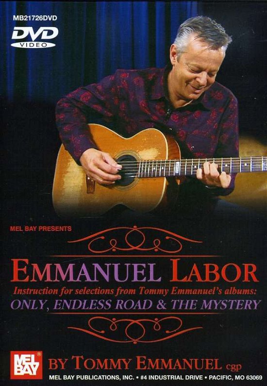 Cover for Tommy Emmanuel · Emmanuel Labor (DVD) (2009)