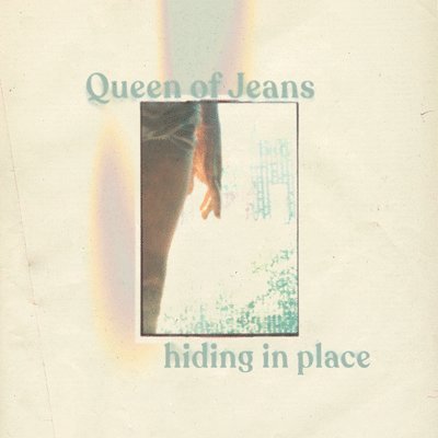 Cover for Queen of Jeans · Hiding in Place (Peach) (12&quot;) (2022)