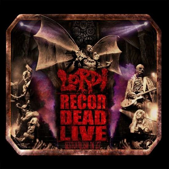Cover for Lordi · Recordead Live - Sextourcism in Z7 (2cd + Dvd) (CD) [Digipak] (2019)